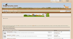 Desktop Screenshot of dogforums.com
